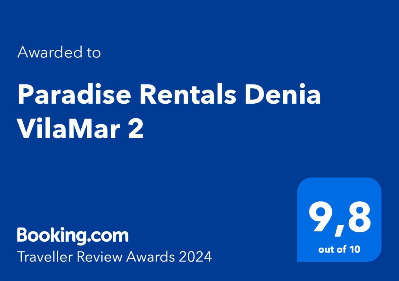 Paradise Rentals Denia Vilamar 2 Eksteriør billede